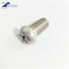 Countersunk raised head serration screws